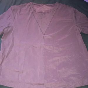 Maroon Lululemon Shirt Sz 12